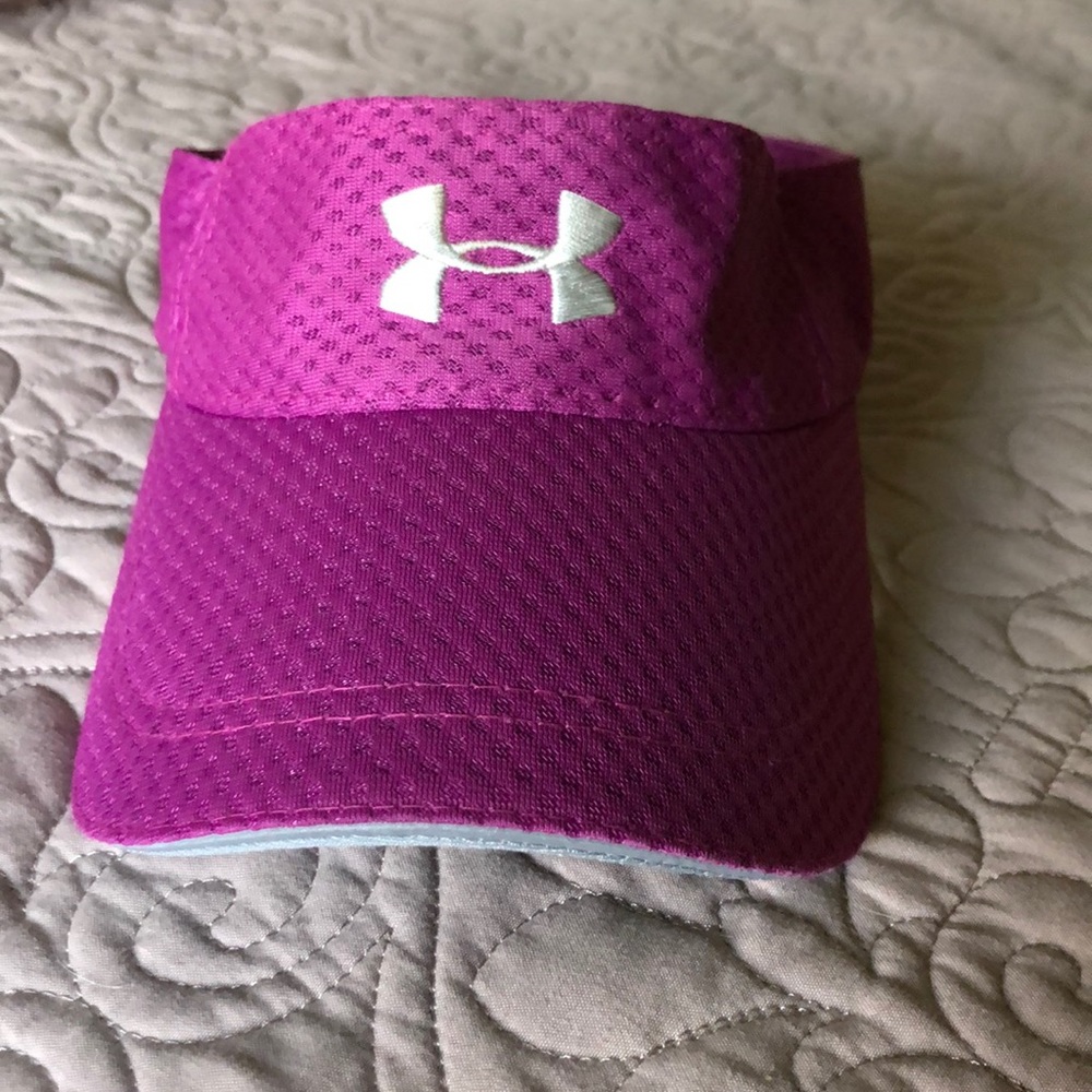 Under Armour visor.